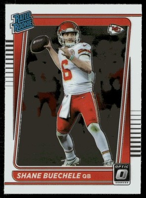2021 Donruss Optic Shane Buechele Rookie Kansas City Chiefs #298