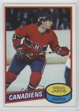 1980-81 Topps Scratched Doug Jarvis #76 z9k