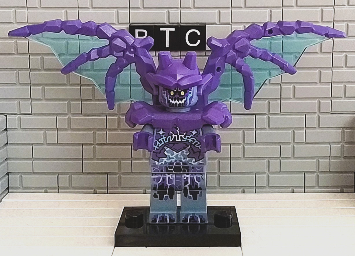 LEGO NEXO KNIGHTS 70359 Gargoyle - Dark Purple Wings Minifigure! NEX081!