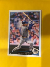 2009 Topps photo image legend short print variation, Robin Yount 595 sp rm