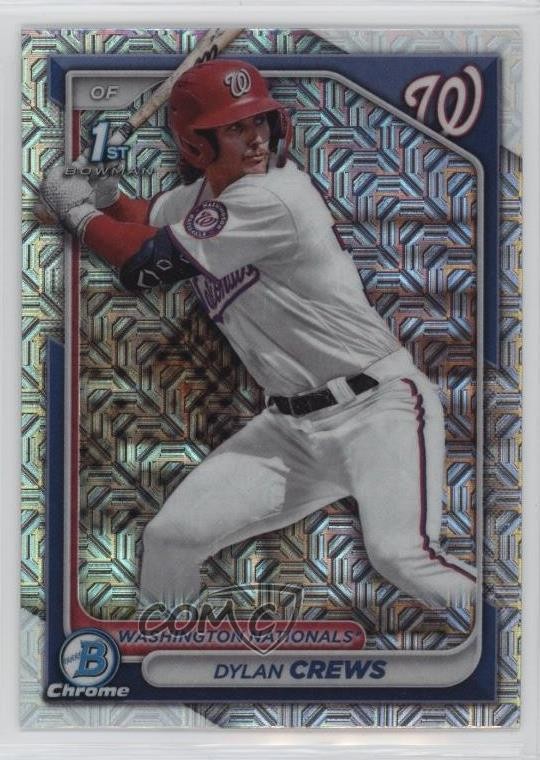 2024 Bowman Chrome Prospects Mega Box Mojo Refractor Dylan Crews #BCP-23 12ec