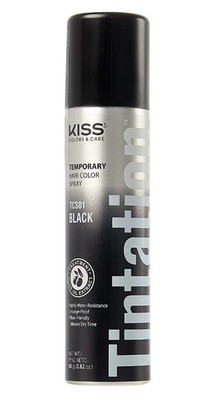 KISS TINTATION TEMPORARY HAIR COLOR SPRAY 2.82OZ ROOT TOUCH GREY COVER UP