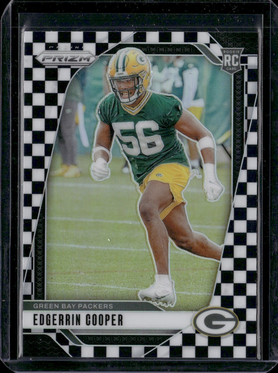 2024 Panini Prizm #331 Edgerrin Cooper Black and White Checker