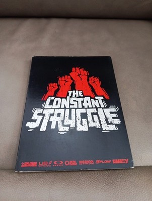 THE CONSTANT STRUGGLE SNOWBOARD DVD GNU LIB TECH OAKLEY ROSSIGNOL FLOW, VG!!!
