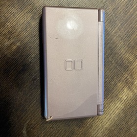 Lot Of 2 Pink Metallic Nintendo DS Lite Consoles Tested Working With Chargers