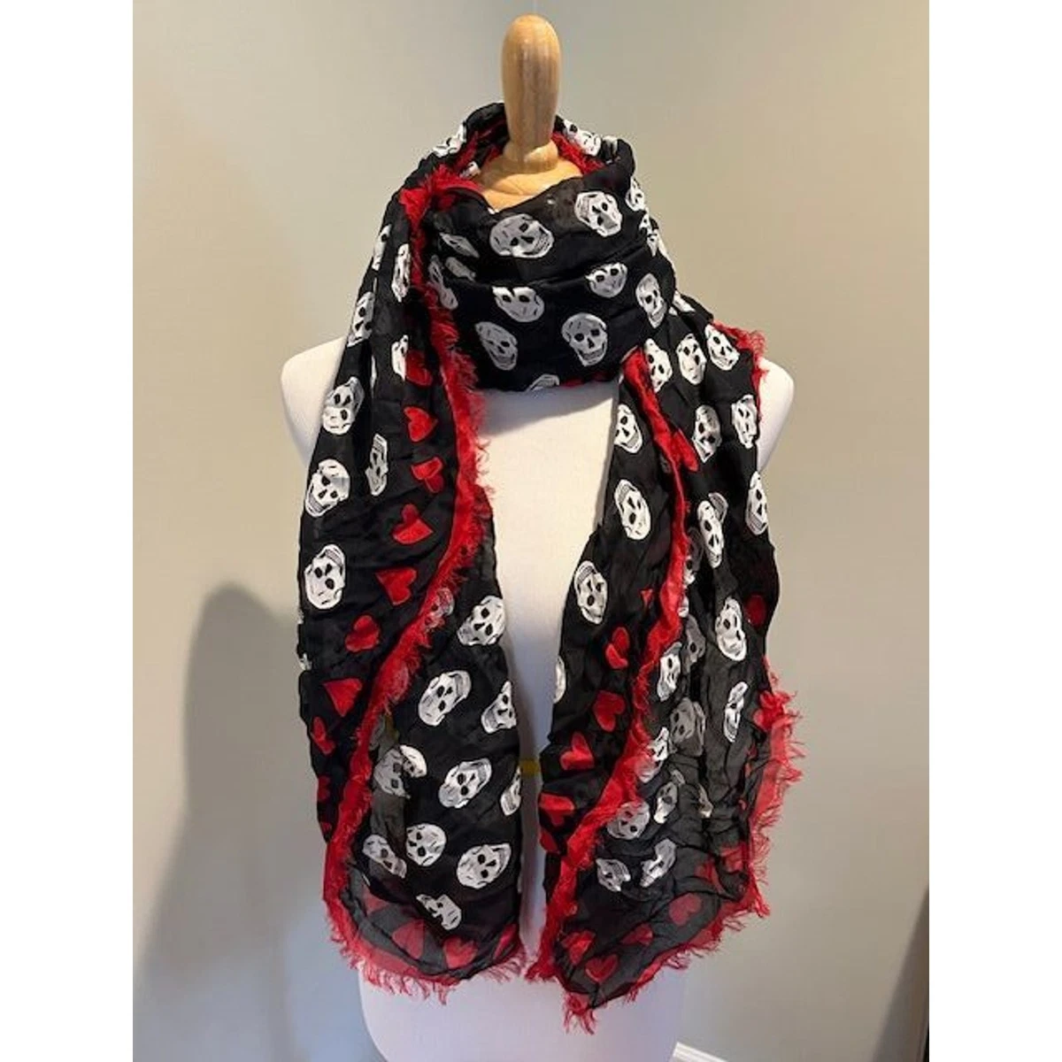 Alexander Mcqueen Skull Scarf for sale - eBay