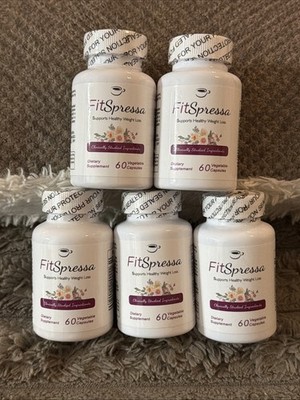 FitSpresso - Healthy Weight Loss Support Supplement Pills - 5 Bottles - 60 Each