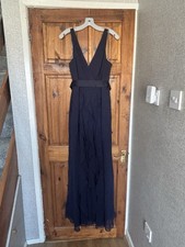 Vera Wang 'White Collection' Unworn Midnight Navy Blue Prom Etc Dress US8 UK12