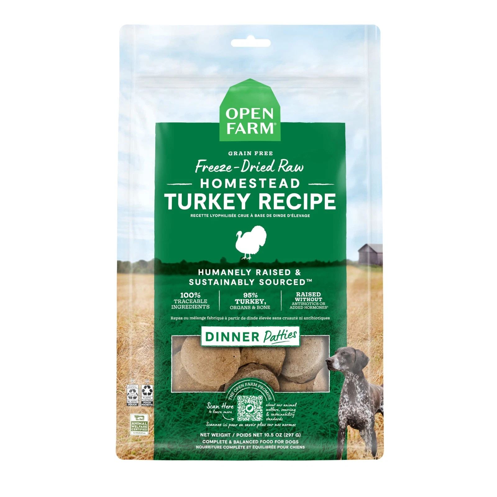 Target High Protein Freeze Dried Raw Dog Food 10.5 Ounce Complete Nutrition