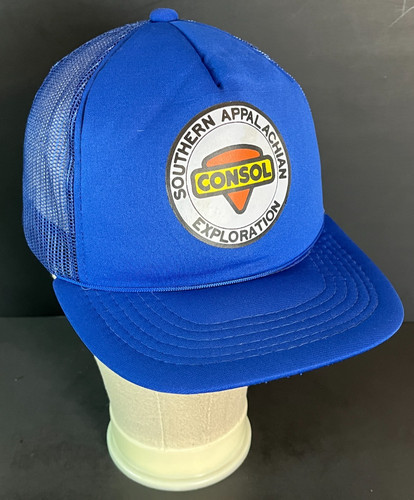 Consol Coal Southern Appalachian Exploration Region Trucker Snapback VTG Hat