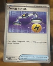 Energy Switch 115/132 Common Mega Evolution Pokemon Card