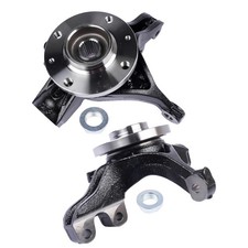 Steering Knuckle & Hub Bearing Front Left+Right for Citroen C4 Peugeot 307 308