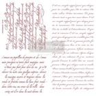 REDESIGN WITH PRIMA  DECOR STAMP – Vintage Script, Silicone Stamp