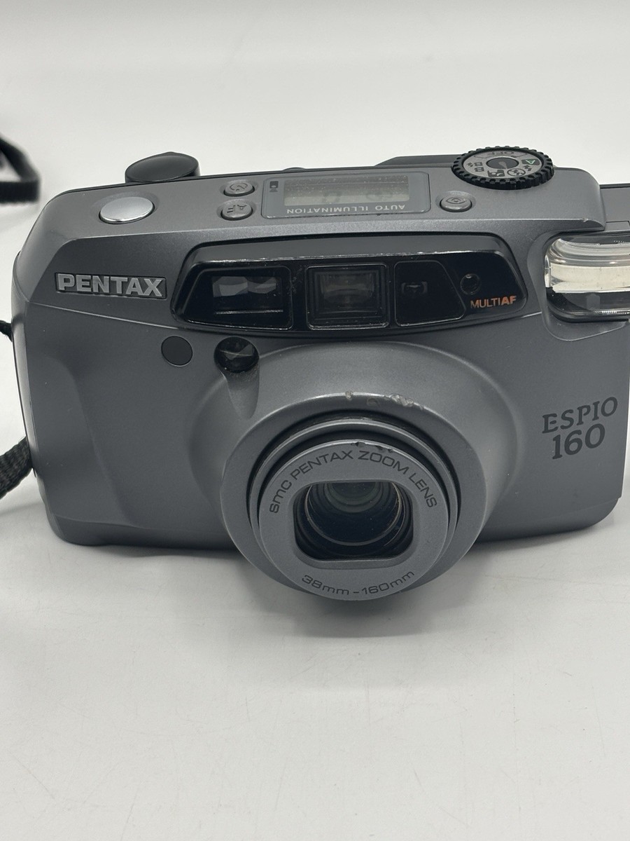 動作美品★PENTAX ESPIO160 ZOOM 38-160mm 510 Pentax ESPIO 160 35mm Point & Shoot Film Camera Tested Zoom