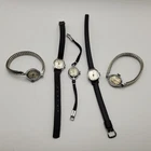 Vintage Timex Mechanical Watch Lot Ladies For Parts Or Repair