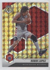 2020-21 Panini Mosaic Reactive Yellow Prizm Robin Lopez #48 y0i