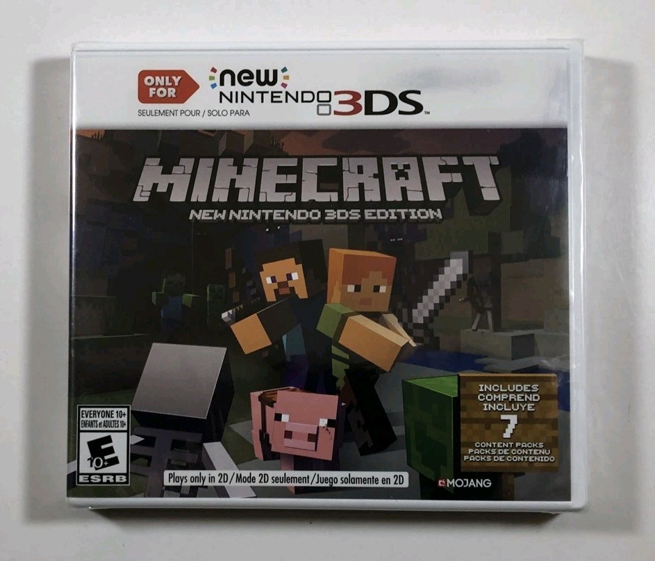 ニンテンドー3DS ソフト17本セット Minecraft: New Nintendo 3DS Edition (Nintendo 3DS, 2017) WORKS ON