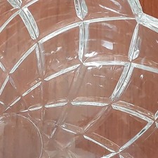 Edle Kristall Schale Mikasa Crescendo Rautenmuster Obstschale 90er Vintage
