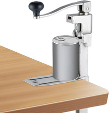 Commercial Can Opener Heavy Duty, Manual Table Mount Can Opener for #10 Cans up