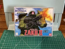 OVA MS Gundam The 08 MS Team HG Zaku II 1/144 Bandai 1988 Vintage US Based