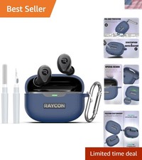 Water-Repellent Silicone Case for Raycon Earbuds - Cleaning Included