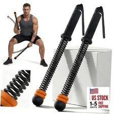 Ropeless Battle Ropes Weighted   2 PCS Portable Cordless Battle Rope Set with