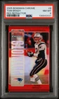 2005 BOWMAN CHROME RED REFRACTOR #8 TOM BRADY PSA 8
