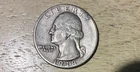 1938-P WASHINGTON SILVER QUARTER 25c SET BREAK ACTUAL COIN #DL80