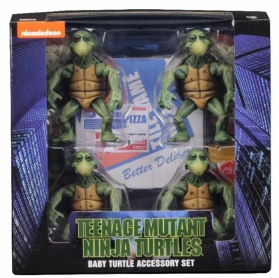 Baby Teenage Mutant Ninja Turtles 1:4 Accessory Set TMNT Action Figur NECA