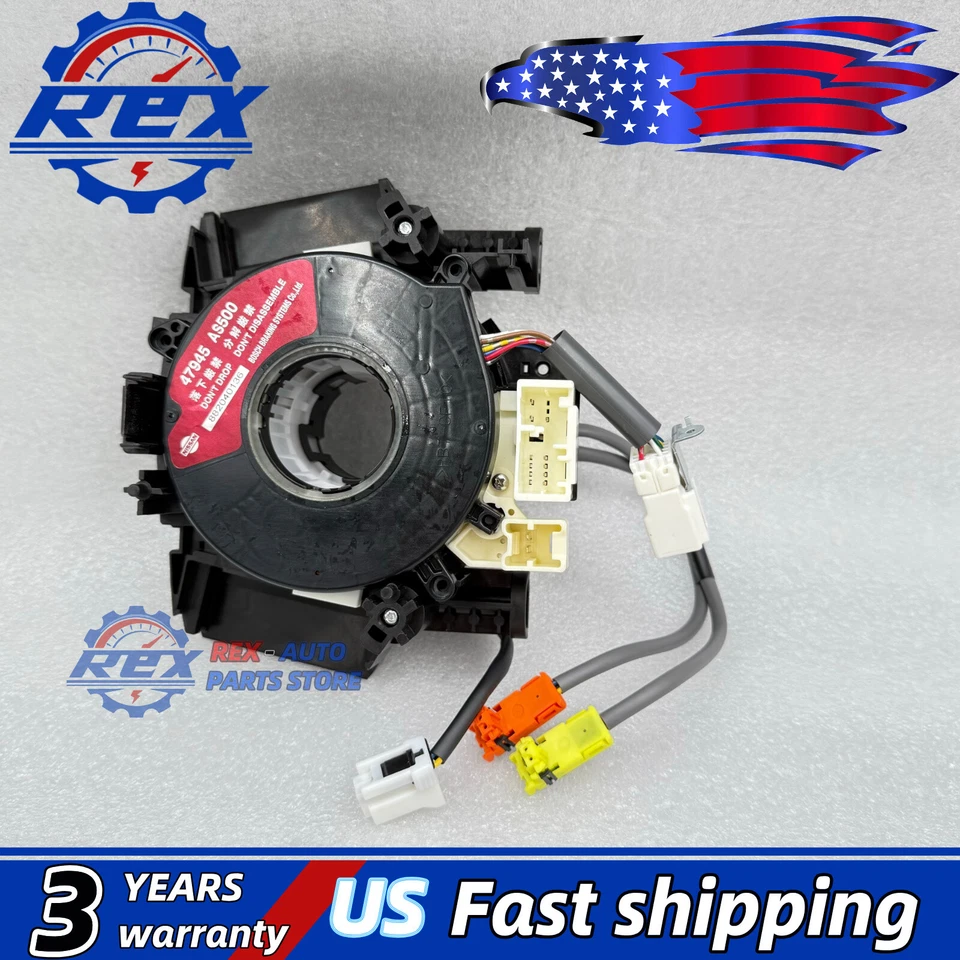 Mola de relógio com sensor de ângulo para Nissan Maxima Pathfinder Infiniti com aquecido - Imagem 4 de 4