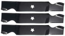 Husqvarna MZ54 MZ 54 54" Zero-Turn Lawn Mower Blades Set of 3