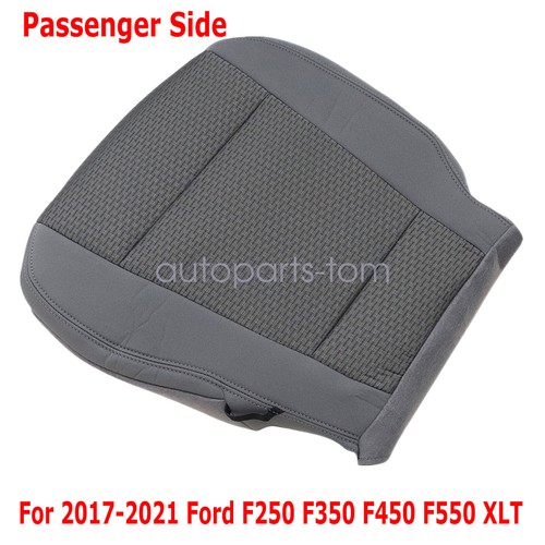 For Ford F250 F350 F450 F550 2017-2021 Passenger Lower Cloth Seat Cover - Picture 2 of 17