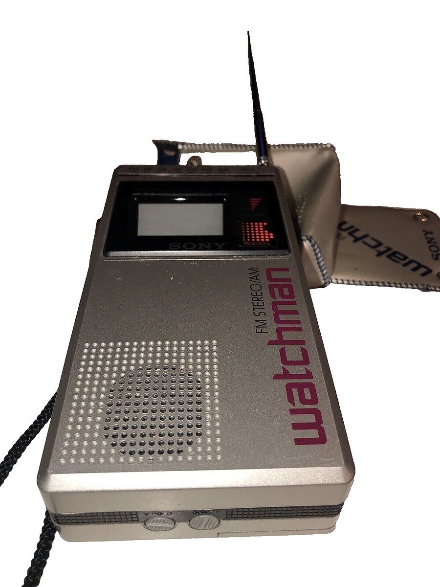 LP//SONY FD-30 TV - FM STEREO/AM レシーバー watchman ポータブル