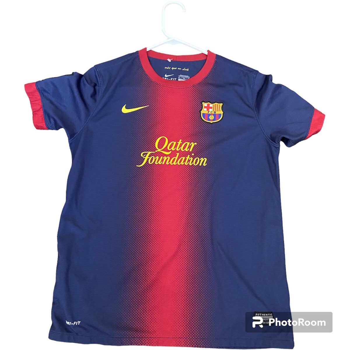 Barcelona FC '12 -'13 Nike Qatar Boys XL Futbol Soccer