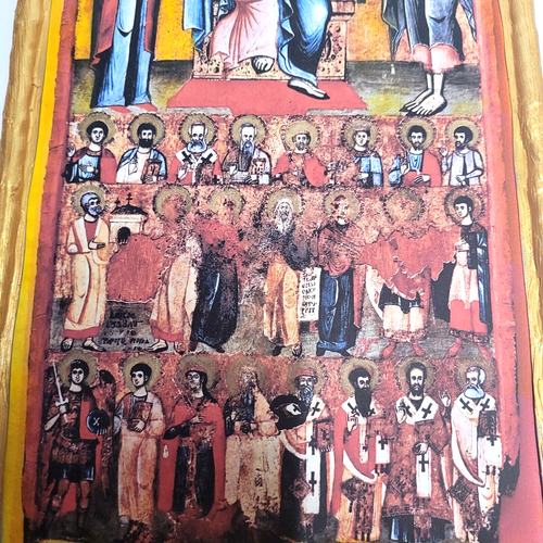 Deesis Deisis Christ Mary John The Baptist Byzantine Catholic & Orthodox Icon - 第 3/7 張圖片