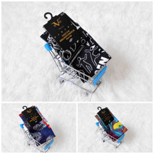 Versace Socks Boys Abbigliamento Sportivo SRL Sz 6-8 Black White Multi Deigner