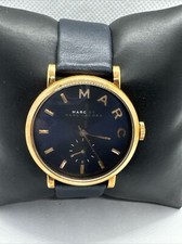 Marc Jacobs Baker MBM1329 Women's Blue Leather Analog Dial Quartz Watch JNA741