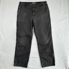 Carhartt Work Pants Men's 38x32 Relaxed Fit 102291-306 Gorpcore Utility Outdoor