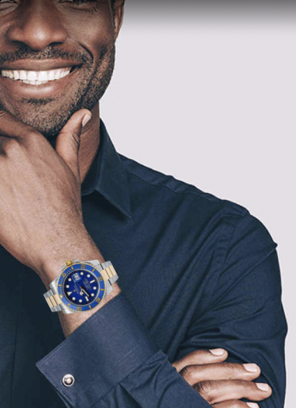 ふうせん UR Rolex Submariner 40mm Steel & Gold Blue 116613 CERAMIC *BOX