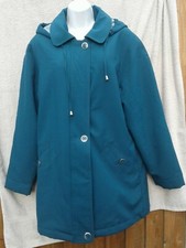 Women's Finesse Green Hoodie Jacket Size 16