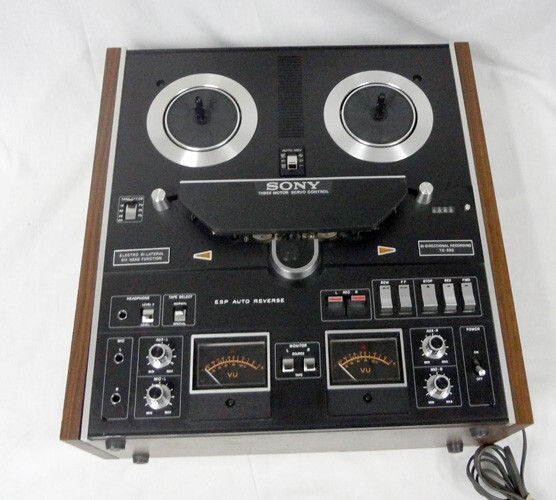 Vintage Rare Sony Reel to Reel TC-580 Bi-Directional Tape Deck