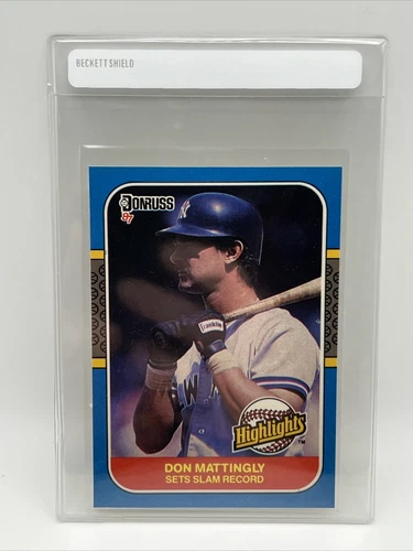 1987 Donruss Highlights Don Mattingly Baseball Card #48 Mint FREE SHIPPING