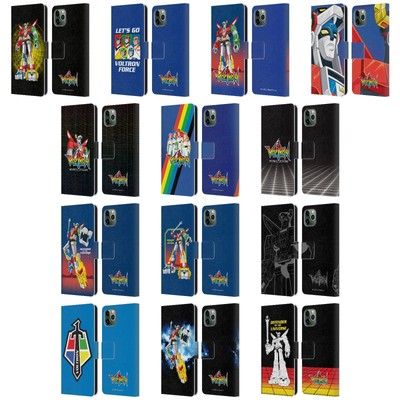 OFFICIAL VOLTRON GRAPHICS LEATHER BOOK WALLET CASE COVER FOR APPLE iPHONE PHONES