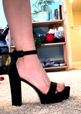 Platform Heels size 41 or 10(USA) Sandals for Women Comfy Open  Toe Size 9