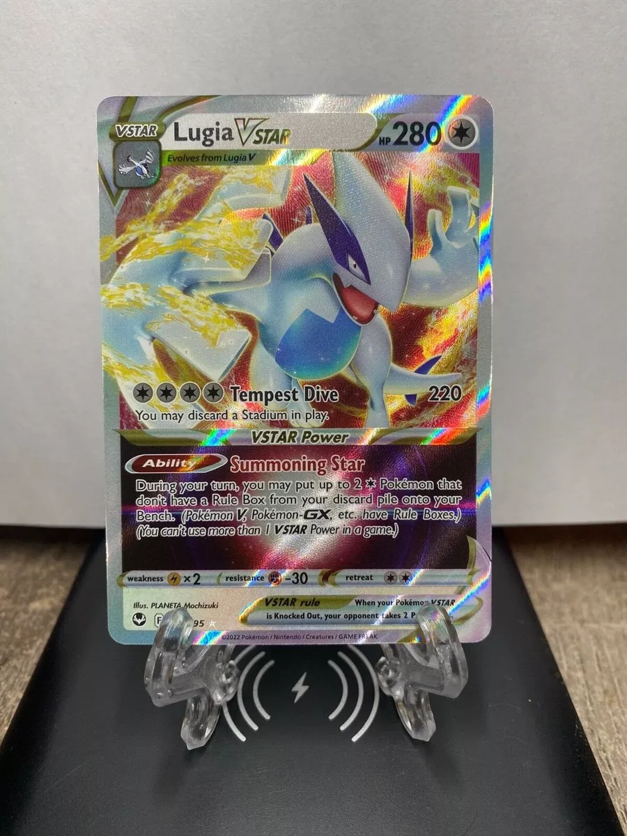 Pokémon - Lugia VSTAR 139/195 Full Art NM/M Silver Tempest Ultra Rare Card