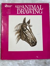 Keys To Animal Drawing Skylight Studio 1972 Art Instruction book