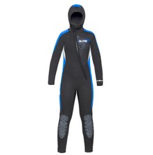 BARE Manta Full 7/6mm Neopren Hooded - Kindertauchanzug