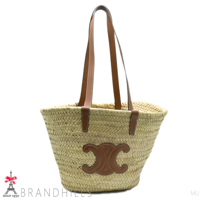 celine triomphe basket bag medium