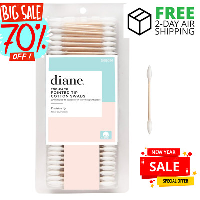 Q-Tips Cotton Swabs Swab 100% Cotton Tips Wood Sticks Cotton Swabs 375 Count