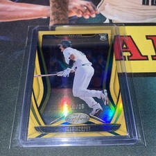 Panini Certified Chronicles Baseball Sean Murohy Base RC SSP/25 Yellow Gold ATL